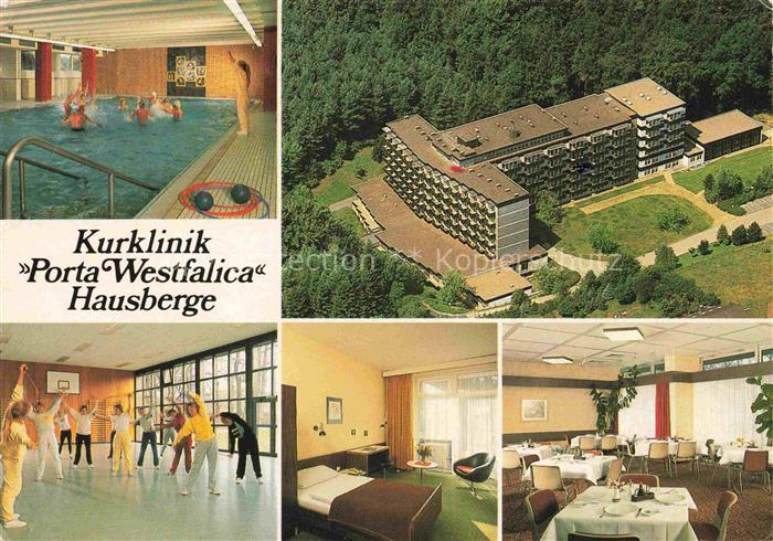 PORTA WESTFALICA NRW Kurklinik Porta Westfalica Hausberge Hallenbad Gymnastik Ap