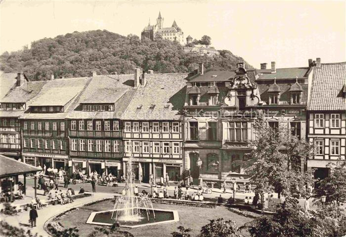 Wernigerode Harz Nicolaiplatz Burg