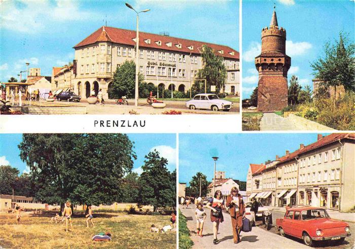 Prenzlau Brandenburg Hotel Uckermark Mitteltorturm Staedt Seebad am Uckersee Str
