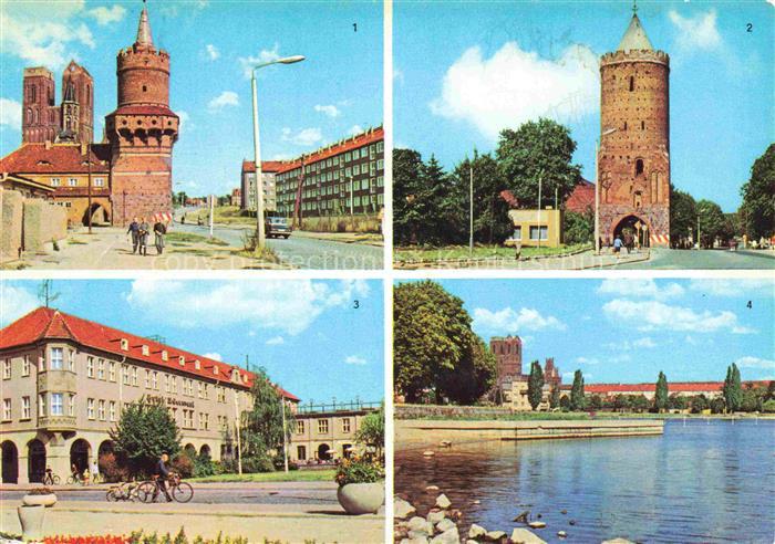 Prenzlau Brandenburg Mitteltorturm Blindower Tor Hotel Uckermark Am Uckersee