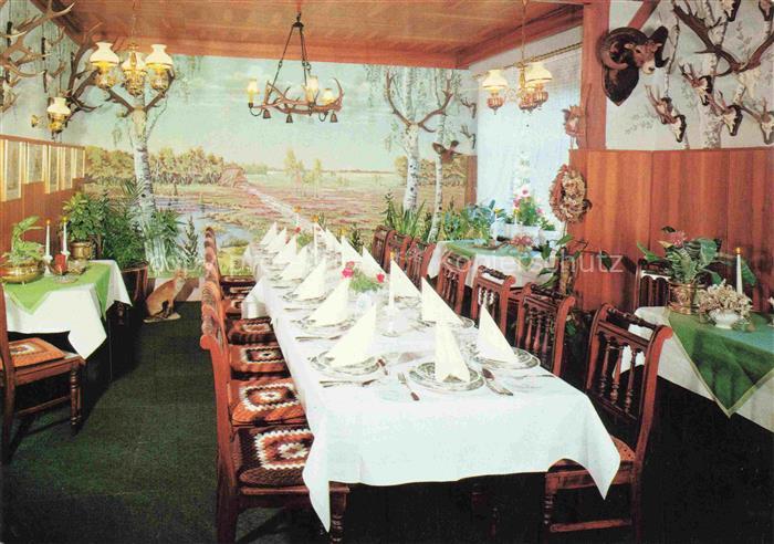 Friedeburg Ostfriesland Forsthaus Bohnens Festtafel