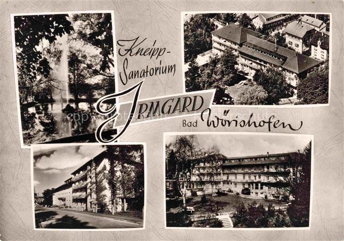 BAD WoeRISHOFEN Kneipp Sanatorium Irmgard Details