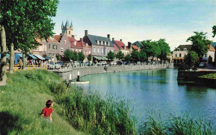 Sluis  Zeeland NL Kade