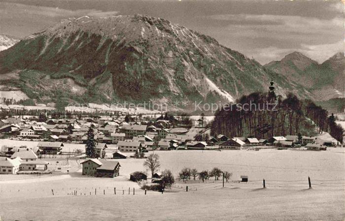 Ruhpolding Bayern mit Rauschenberg und Sonntagshorn