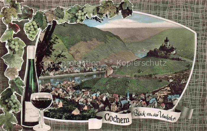 Cochem Kochem Mosel Panorama Burg