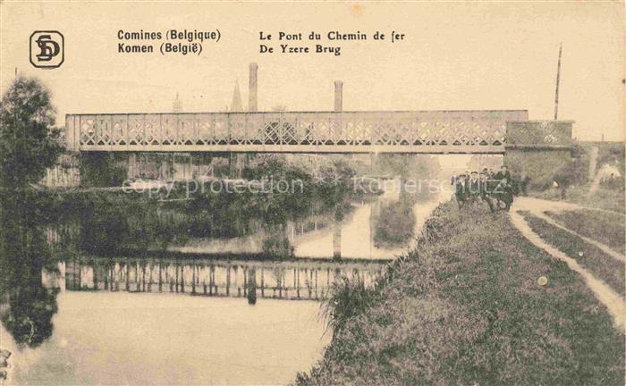 Comines-Warneton Belgie Le Pont du Chemin de fer