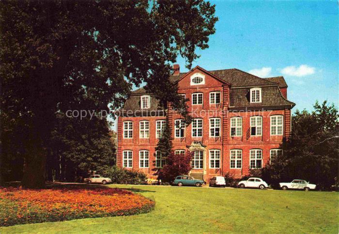 Pinneberg Schleswig-Holstein Drosteipark und Drostei