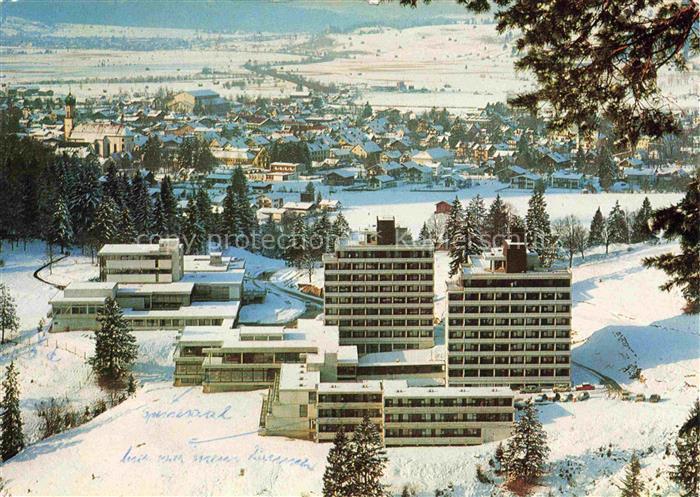 OBERAMMERGAU Bayern Rheuma Klinik Panorama