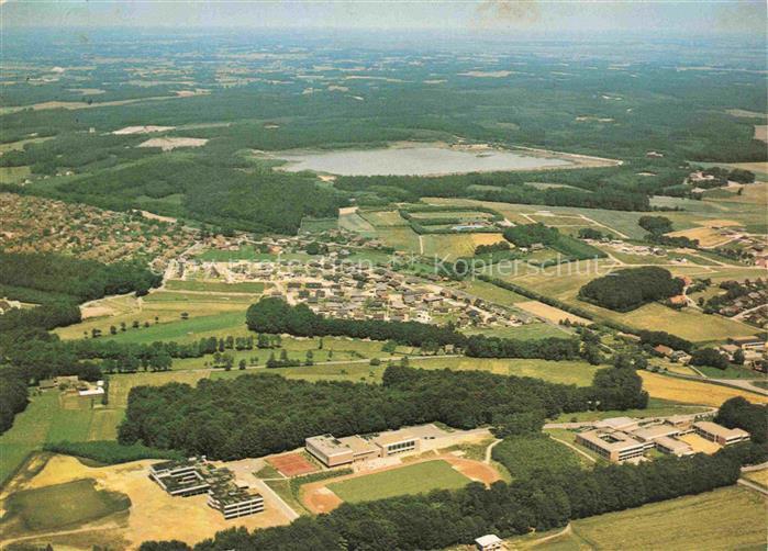 Damme Duemmer Vechta Niedersachsen Fliegeraufnahme mit Schulzentrum