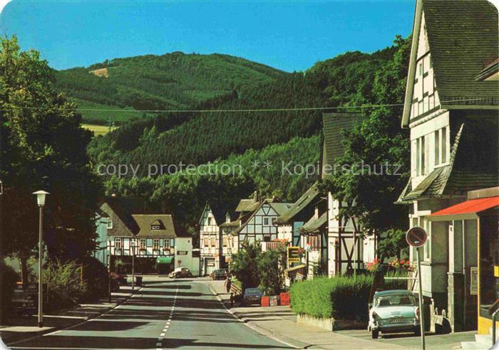 Olsberg Hochsauerlandkreis NRW Ortspartie