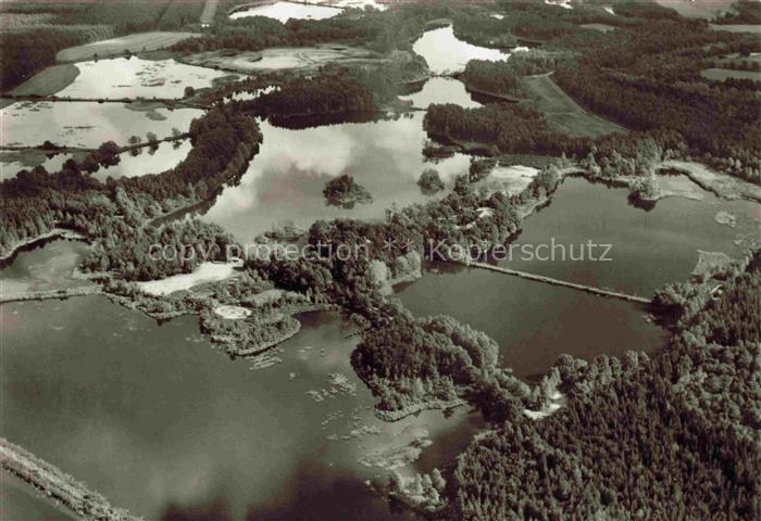 Ahlhorn Grossenkneten Oldenburg Niedersachsen Fischteiche beim Blockhaus