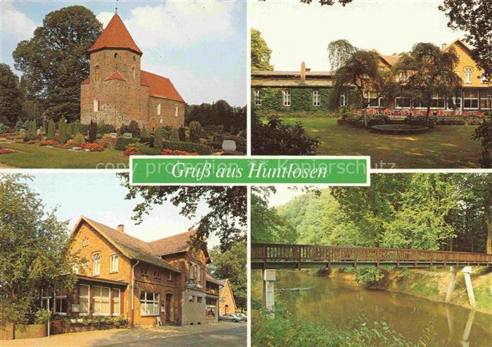 Huntlosen Grossenkneten Oldenburg Niedersachsen Gasthof Schmidt Kirche Schule Br