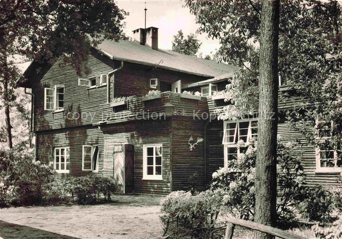 Ahlhorn Grossenkneten Oldenburg Niedersachsen Haupthaus des Ev Jugendheimes Bloc