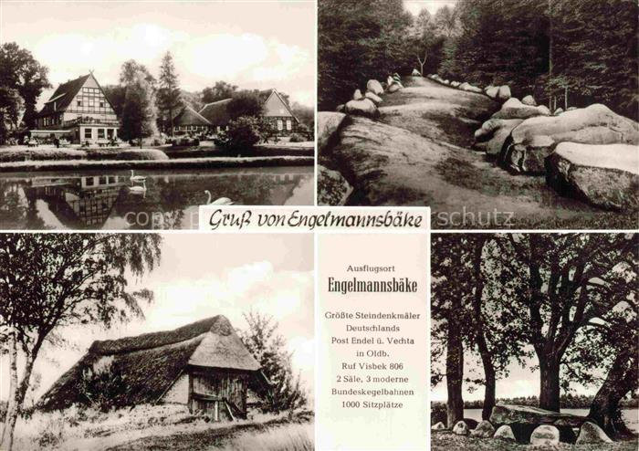 Endel Visbek Vechta Niedersachsen Landgasthof Engelmannsbaeke Teilansichten