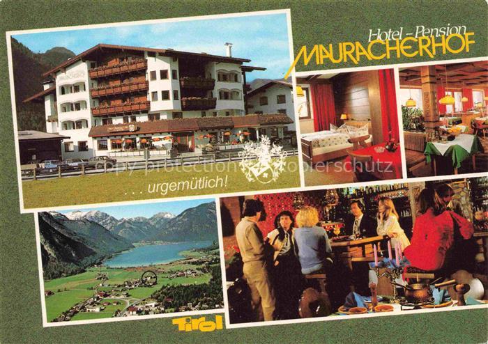 Maurach Achensee TiroL AT Hotel Pension Mauracherhof Panorama Gastraeume Bar