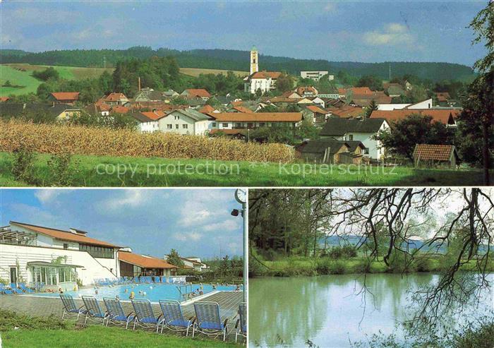 Bad Birnbach Rottal-Inn Bayerrn Panorama Thermalbad Flusspartie