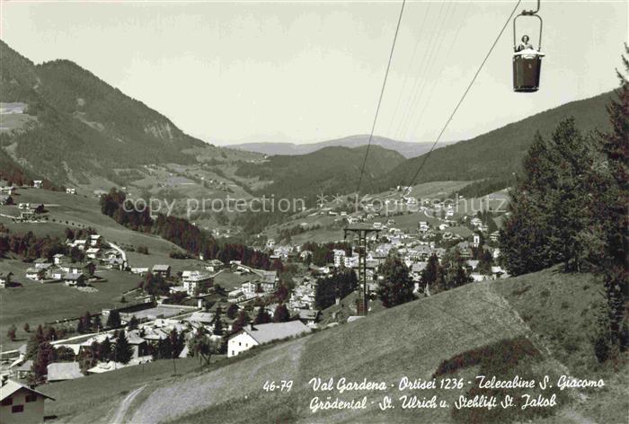 St Ulrich-Groeden Tirol AT Panorama Stehlift St Jakob