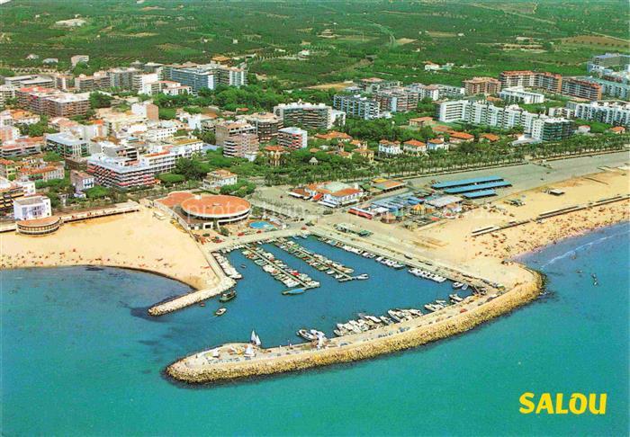 Salou Tarragona Costa Dorada ES Puerto Fliegeraufnahme