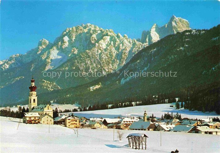 Villabassa Niederdorf Val Pusteria Bolzano IT Niederdorf mit Haunold