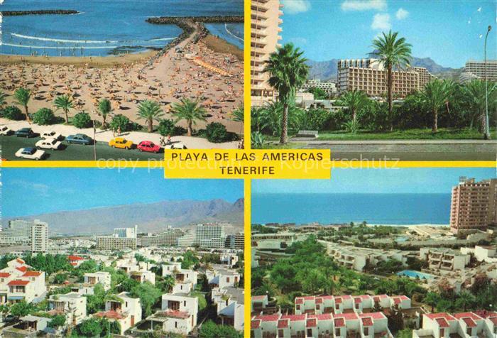 Playa de las Americas Arona Tenerife Islas Canarias ES Strand Hotel Panorama