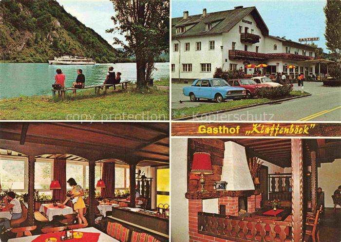Vichtenstein Donau Oberoesterreich AT Gasthof Klaffenboeck Seepartie Gastraum Ka