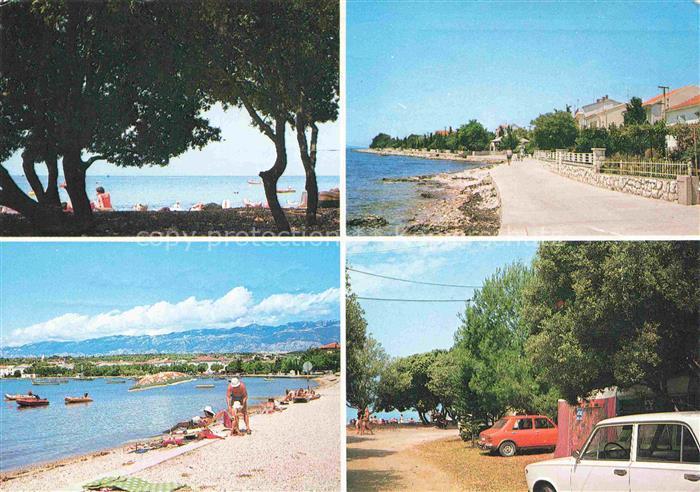 Novalja Novalje Croatia Strandpartien Strandstrasse