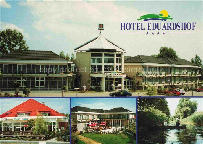 Bad Freienwalde Oder Brandenburg Hotel Eduardshof Freiterrasse Kanal