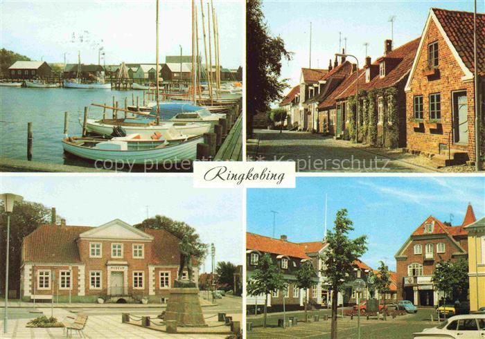 Ringkobing Ringkjobing Vestsjalland DK Hafneparti Westergade Museet Torvet