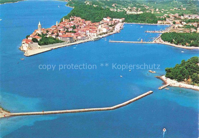 Rab  Croatia Fliegeraufnahme