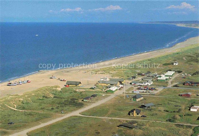 Thorup Strand Fjerritslev Nordjylland DK Fliegeraufnahme