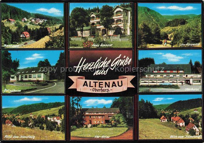 Altenau Harz Gemkenthal Niedersachsen Altenau Bornkappe Haus Hannover Im Schwarz