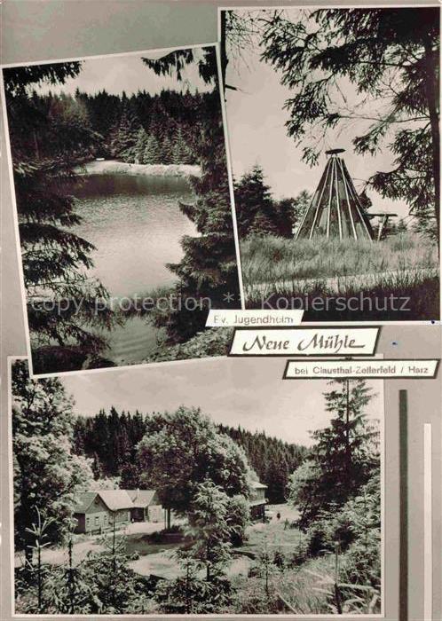 Clausthal-Zellerfeld Goslar Niedersachsen Ev. Jugendheim Neue Muehle Teil Ansich