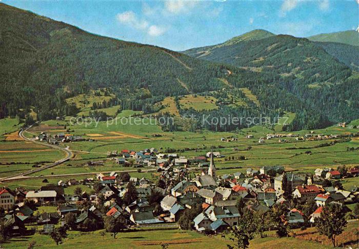 St Michael Lungau Salzburg AT Panorama mit Katschberg