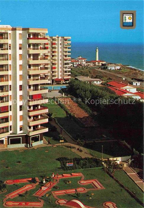 Torrox-Costa Malaga Andalucia ES Vista general con el Faro al fondo