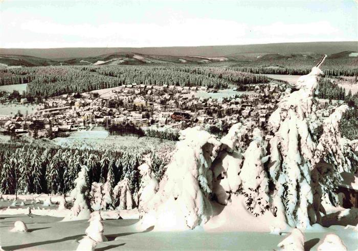 Hahnenklee-Bockswiese Harz Blick vom Bocksberg