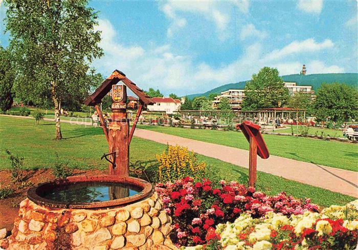 Hahnenklee-Bockswiese Harz Kuranlagen Brunnen