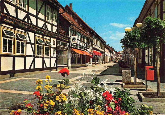 Herzberg Harz Osterode Niedersachsen Fussgaengerzone Hauptstrasse