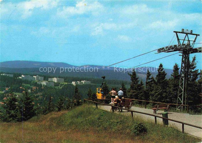 Hahnenklee-Bockswiese Harz Blick vom Bocksberg