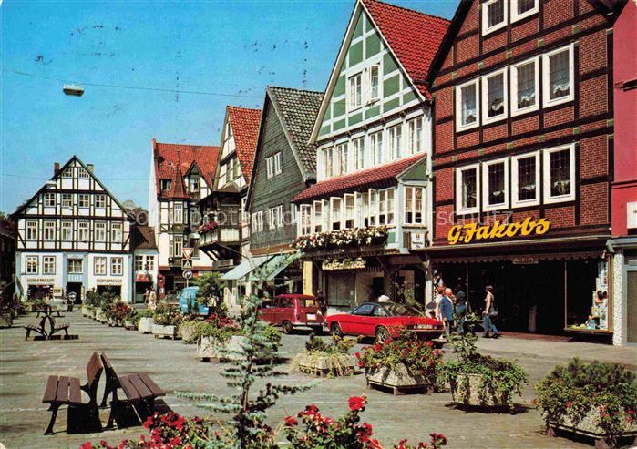 Rinteln Weser Niedersachsen Stadtplatz