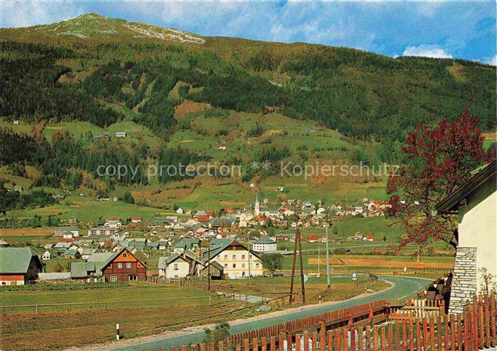 St Michael Lungau Salzburg AT Mit Katzbergstrasse und Speiereck