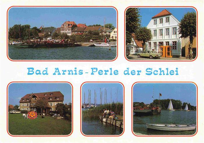 Bad Arnis Schlei Partie an der Schlei Teilansichten