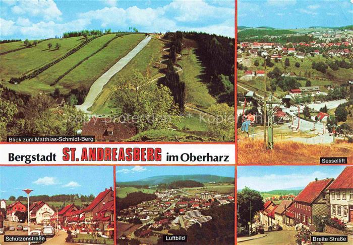 St Andreasberg Harz Niedersachsen Matthias Schmidt Berg Sessellift Schuetzenstra