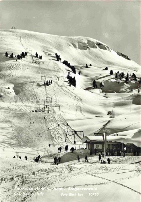 Hochkrumbach Warth Vorarlberg AT Salaberkopflift