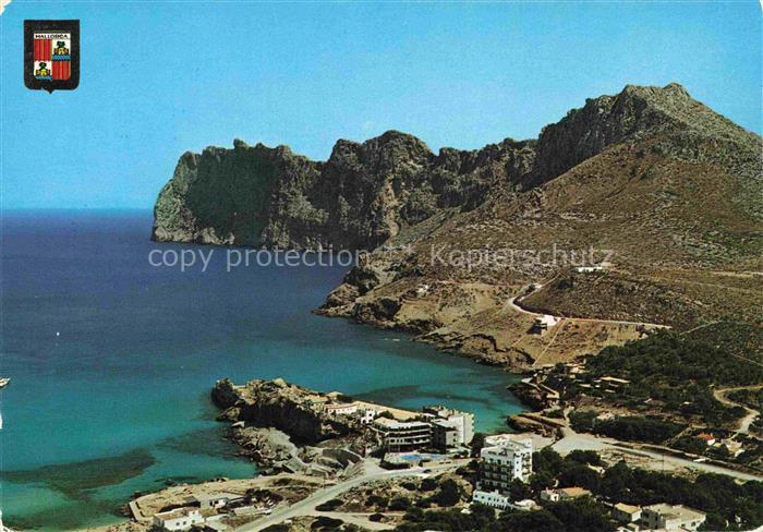 Cala San Vicente Mallorca ES Fliegeraufnahme