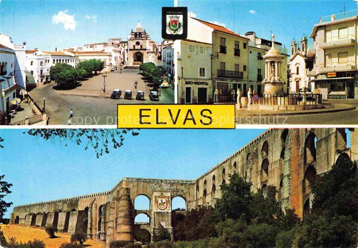 Elvas Portalegre PT Praca D Sancho II Se Fonte da Misericordia Aqueducte da Amor