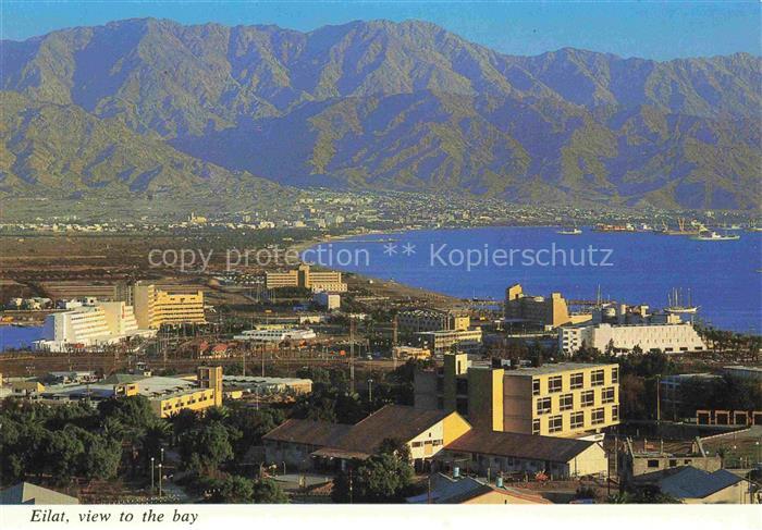 Eilat Eilath Israel View to the bay
