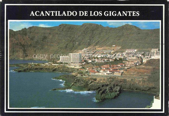 Acantilado de los Gigantes Tenerife Islas Canarias Spanien ES Fliegeraufnahme