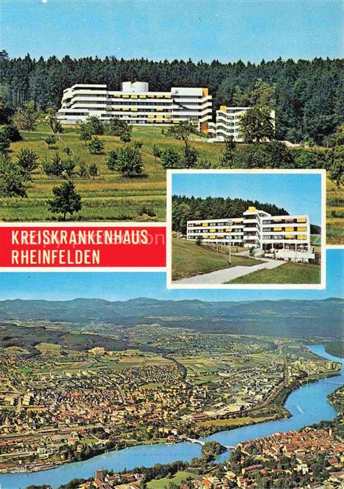 Rheinfelden Baden BW Kreiskrankenhaus Fliegeraufnahme