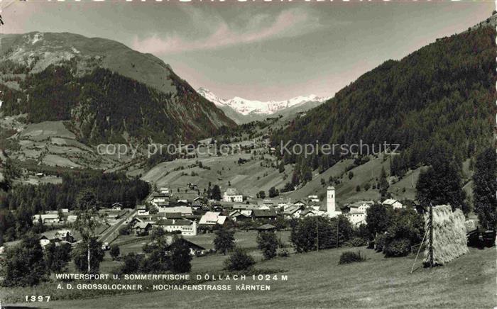Doellach Spittal an der Drau Kaernten AT Grossglockner-Hochalpenstrasse Kirchtur