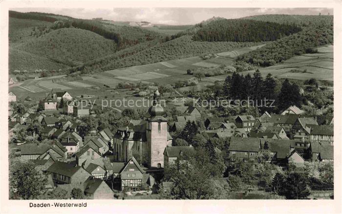 Daaden Altenkirchen Westerwald Rheinland-Pfalz Kirche Fachwerk Panorama Westerwa